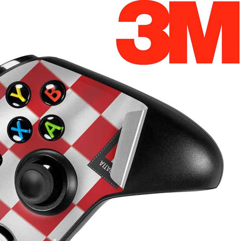 Croatia Soccer Flag Xbox One X Controller Skin
