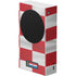 Croatia Soccer Flag Xbox Series S Console Skin