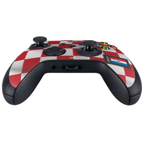Croatia Soccer Flag Xbox Series X Controller Skin