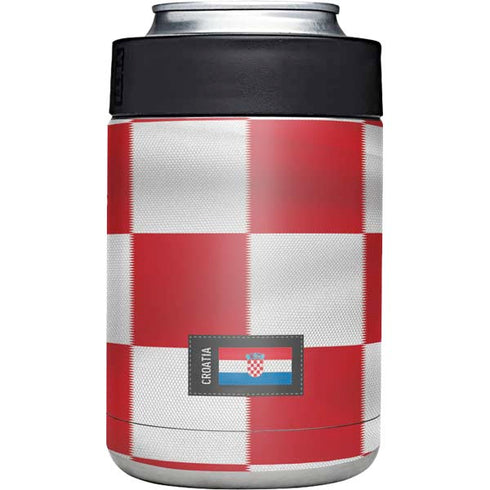 Croatia Soccer Flag Yeti Colster Can Insulator Skin