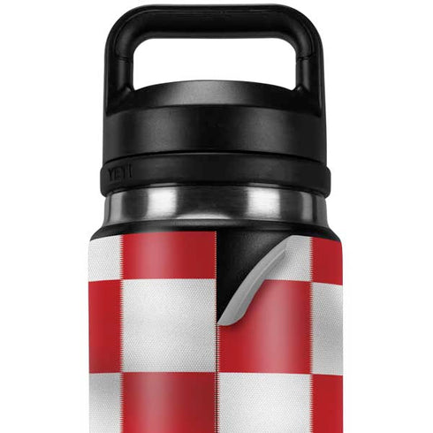 Croatia Soccer Flag YETI Rambler 26oz Bottle Skin