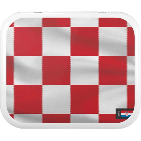 Croatia Soccer Flag YETI Roadie 24 Hard Cooler Skin