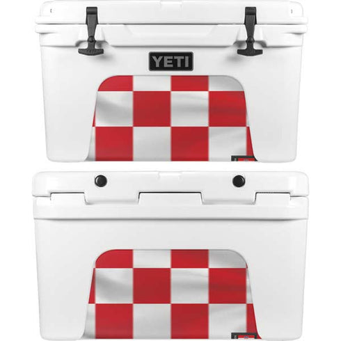 Croatia Soccer Flag YETI Tundra 45 Hard Cooler Skin