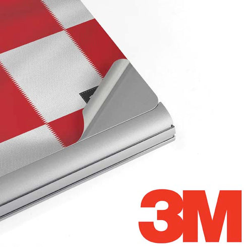 Croatia Soccer Flag Surface Book 2 15in Skin