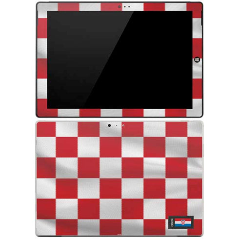 Croatia Soccer Flag Surface Pro 3 Skin