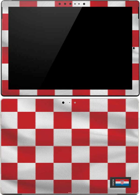 Croatia Soccer Flag Surface Pro (2017) Skin
