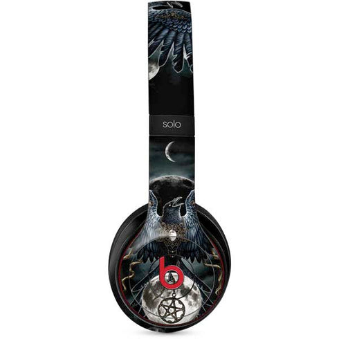 Crow and Moon Phases by Sarah Richter Beats Solo 2 Wireless Skin