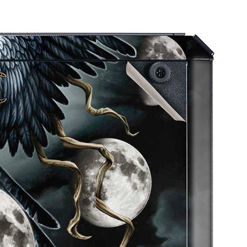 Crow and Moon Phases by Sarah Richter Cooler Master MasterBox Q300L Mini Tower Skin