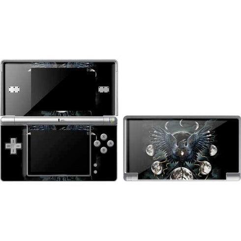 Crow and Moon Phases by Sarah Richter DS Lite Skin