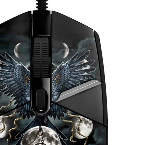 Crow and Moon Phases by Sarah Richter G203 Prodigy RGB Wired Gaming Mouse Skin