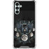 Crow and Moon Phases by Sarah Richter Galaxy A13 5G Clear Case
