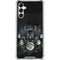 Crow and Moon Phases by Sarah Richter Galaxy A14 5G Clear Case