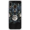 Crow and Moon Phases by Sarah Richter Galaxy A20 Clear Case