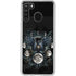 Crow and Moon Phases by Sarah Richter Galaxy A21 Clear Case