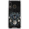 Crow and Moon Phases by Sarah Richter Galaxy A30 Clear Case