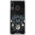 Crow and Moon Phases by Sarah Richter Galaxy A30 Clear Case