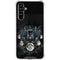 Crow and Moon Phases by Sarah Richter Galaxy A54 5G Clear Case