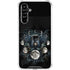 Crow and Moon Phases by Sarah Richter Galaxy A54 5G Clear Case