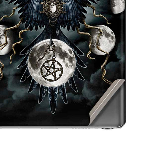 Crow and Moon Phases by Sarah Richter Galaxy Note20 5G Skin