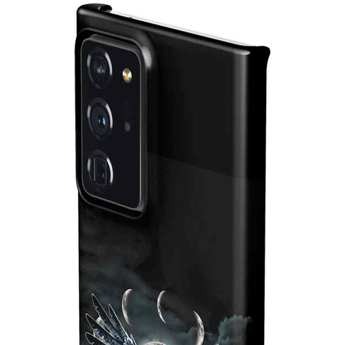 Crow and Moon Phases by Sarah Richter Galaxy Note20 Ultra 5G Lite Case
