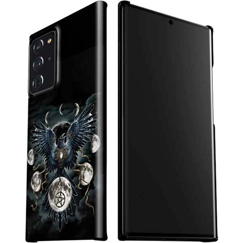 Crow and Moon Phases by Sarah Richter Galaxy Note20 Ultra 5G Lite Case