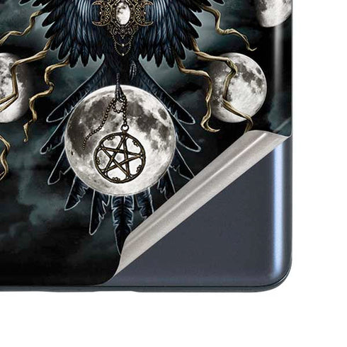 Crow and Moon Phases by Sarah Richter Galaxy S20 Fan Edition Skin