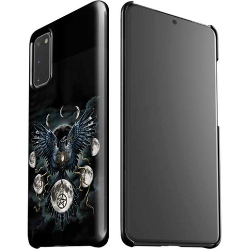 Crow and Moon Phases by Sarah Richter Galaxy S20 Lite Case