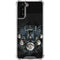 Crow and Moon Phases by Sarah Richter Galaxy S21 FE Clear Case