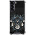 Crow and Moon Phases by Sarah Richter Galaxy S22 Clear Case