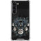 Crow and Moon Phases by Sarah Richter Galaxy S23 Plus Clear Case