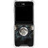Crow and Moon Phases by Sarah Richter Galaxy Z Flip5 5G Clear Case