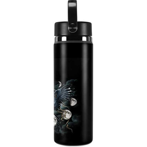 Crow and Moon Phases by Sarah Richter Hydro Flask 20oz Wide Mouth Skin