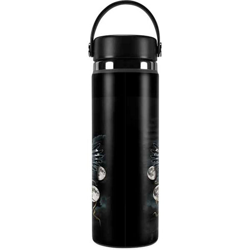 Crow and Moon Phases by Sarah Richter Hydro Flask 20oz Wide Mouth Skin
