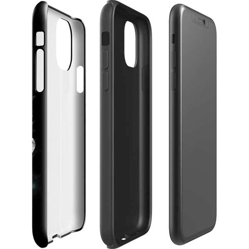 Crow and Moon Phases by Sarah Richter iPhone 11 Pro Max Impact Case