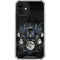 Crow and Moon Phases by Sarah Richter iPhone 12 Mini Clear Case