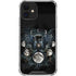 Crow and Moon Phases by Sarah Richter iPhone 12 Mini Clear Case