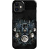 Crow and Moon Phases by Sarah Richter iPhone 12 Mini Lite Case