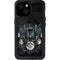 Crow and Moon Phases by Sarah Richter iPhone 13 Mini Waterproof Case