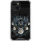 Crow and Moon Phases by Sarah Richter iPhone 14 Clear Case