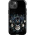 Crow and Moon Phases by Sarah Richter iPhone 14 Impact Case