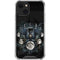 Crow and Moon Phases by Sarah Richter iPhone 15 Plus Clear Case