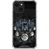 Crow and Moon Phases by Sarah Richter iPhone 15 Plus Clear Case