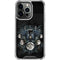 Crow and Moon Phases by Sarah Richter iPhone 15 Pro Clear Case