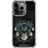 Crow and Moon Phases by Sarah Richter iPhone 15 Pro Clear Case
