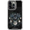 Crow and Moon Phases by Sarah Richter iPhone 14 Pro Clear Case