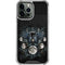 Crow and Moon Phases by Sarah Richter iPhone 14 Pro Max Clear Case