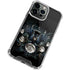 Crow and Moon Phases by Sarah Richter iPhone 14 Pro Max Clear Case