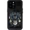 Crow and Moon Phases by Sarah Richter iPhone 14 Pro Max Waterproof Case