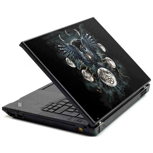 Crow and Moon Phases by Sarah Richter Lenovo T420 Skin