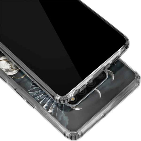 Crow and Moon Phases by Sarah Richter LG Stylo 6 Clear Case